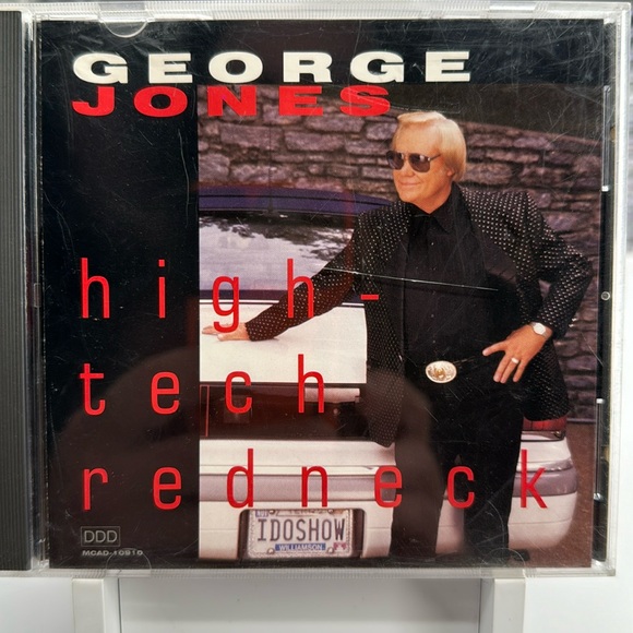 George Jones - High Tech Redneck on CD - Picture 1 of 5